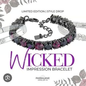 Park Lane Wicked Bracelet - Black and Pink